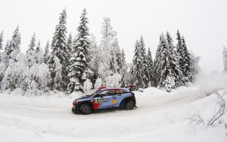 Švedijos ralis/Hyundai Motorsport nuotrauka