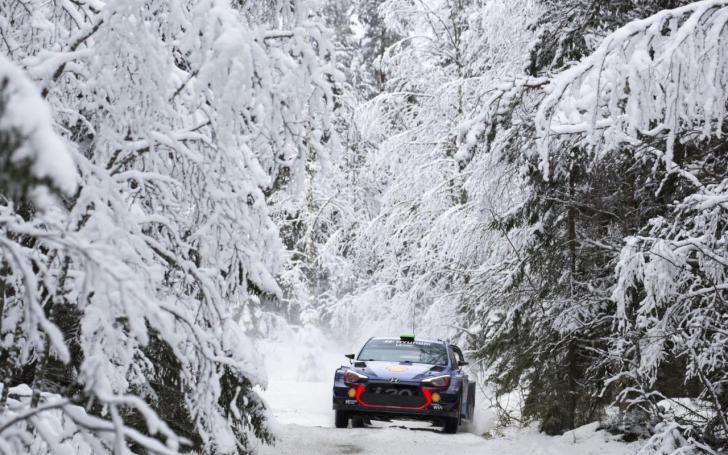 Švedijos ralis/Hyundai Motorsport nuotrauka