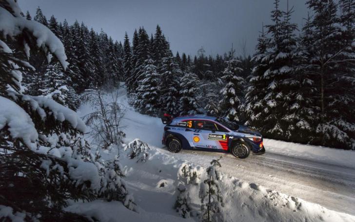 Švedijos ralis/Hyundai Motorsport nuotrauka Švedijos ralis/Hyundai Motorsport nuotrauka