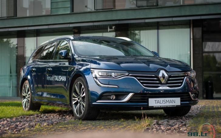 Renault Talisman Grandtour/Vytauto Pilkausko nuotrauka