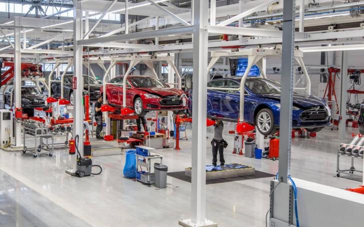 Tesla Motors gamykla/Gamintojo nuotrauka