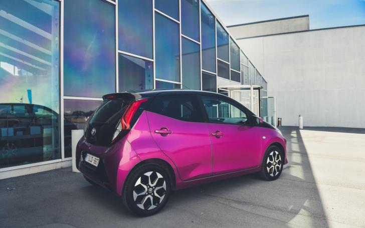 Toyota Aygo/Vytauto Pilkausko nuotrauka