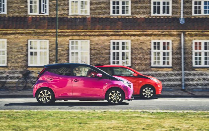 Toyota Aygo/Vytauto Pilkausko nuotrauka
