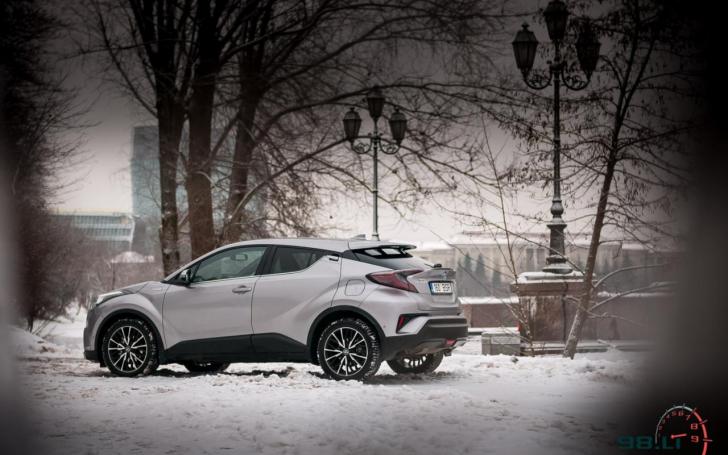 Toyota C-HR/Vytauto Pilkausko nuotrauka Toyota C-HR/Vytauto Pilkausko nuotrauka