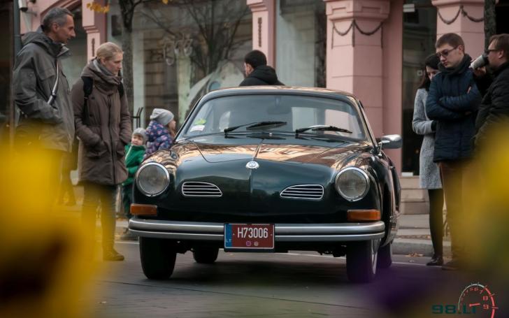 Amerikietiškų automobilių susitikimas/Vytauto Pilkausko nuotrauka