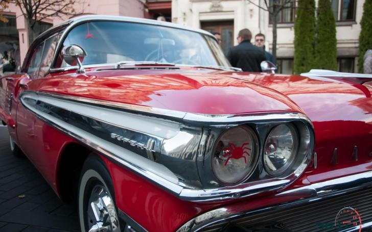 Amerikietiškų automobilių susitikimas/Vytauto Pilkausko nuotrauka