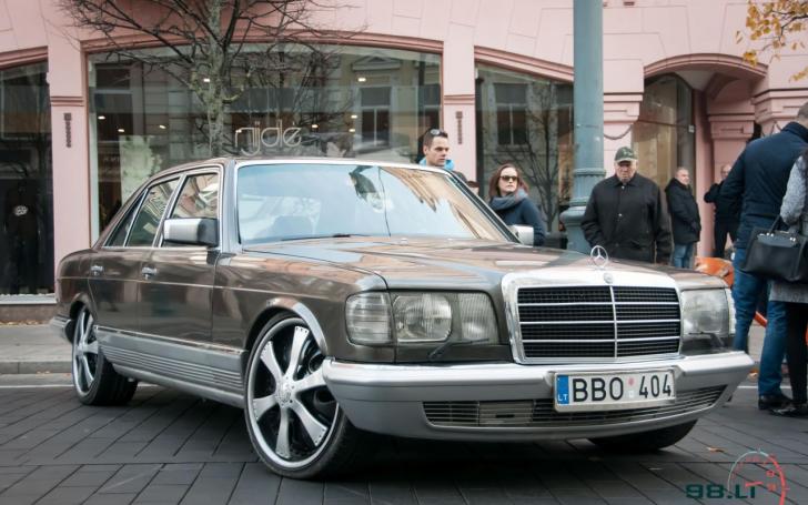 Amerikietiškų automobilių susitikimas/Vytauto Pilkausko nuotrauka