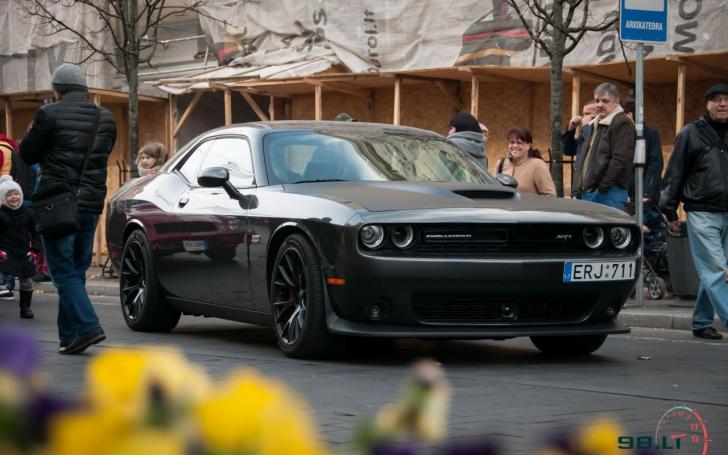 Amerikietiškų automobilių susitikimas/Vytauto Pilkausko nuotrauka