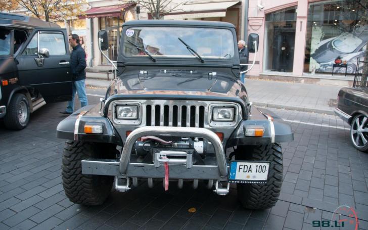 Amerikietiškų automobilių susitikimas/Vytauto Pilkausko nuotrauka