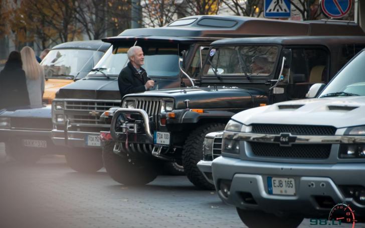 Amerikietiškų automobilių susitikimas/Vytauto Pilkausko nuotrauka