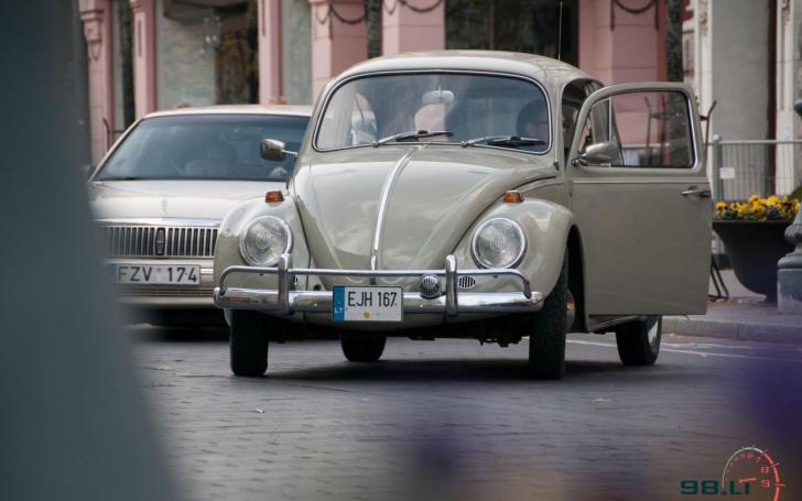 Amerikietiškų automobilių susitikimas/Vytauto Pilkausko nuotrauka