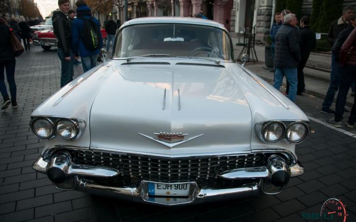 Amerikietiškų automobilių susitikimas/Vytauto Pilkausko nuotrauka