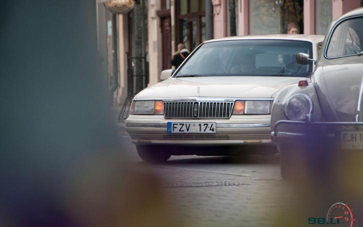 Amerikietiškų automobilių susitikimas/Vytauto Pilkausko nuotrauka