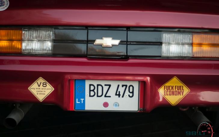 Amerikietiškų automobilių susitikimas/Vytauto Pilkausko nuotrauka