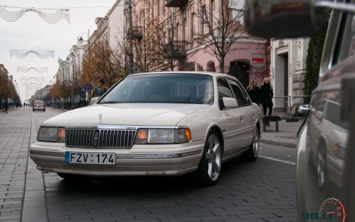 Amerikietiškų automobilių susitikimas/Vytauto Pilkausko nuotrauka
