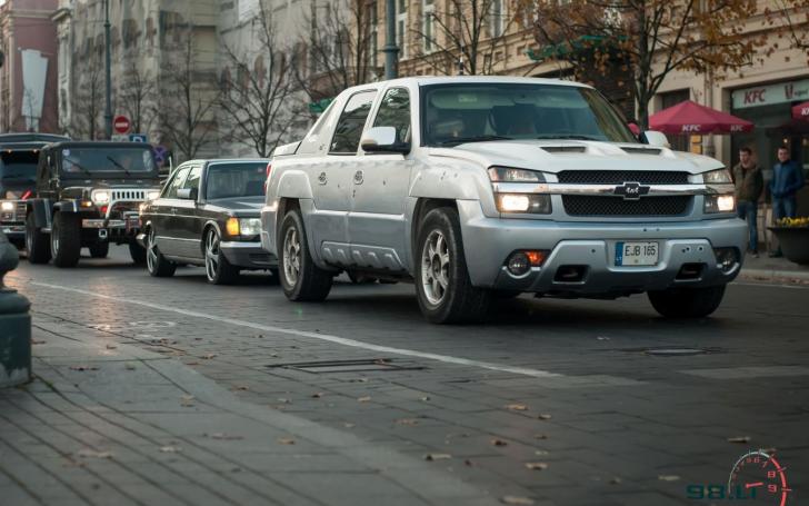 Amerikietiškų automobilių susitikimas/Vytauto Pilkausko nuotrauka