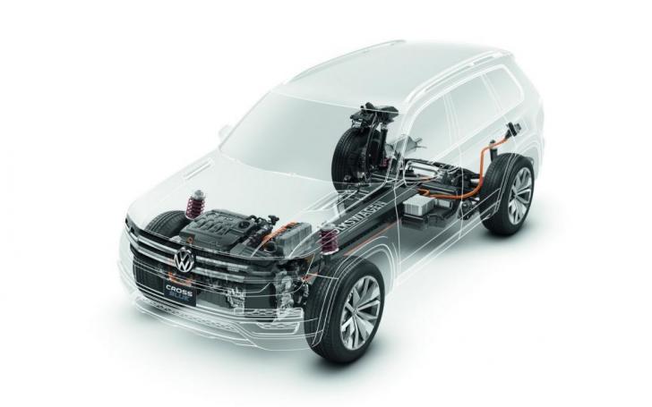 Volkswagen CrossBlue Concept/Gamintojo nuotrauka