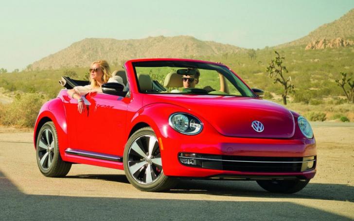 Volkswagn Beetle Convertible/Gamintojo nuotrauka