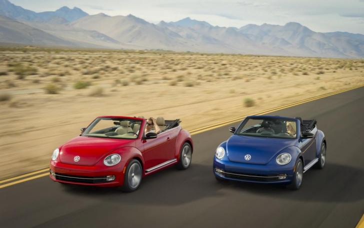 Volkswagn Beetle Convertible/Gamintojo nuotrauka
