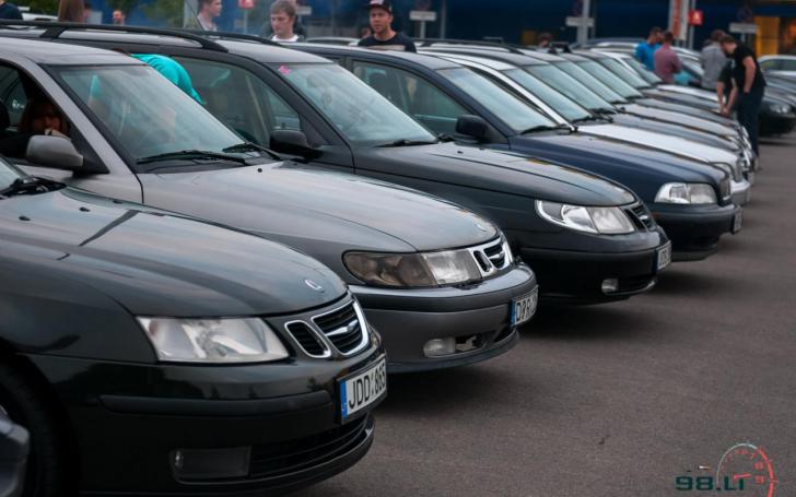 Saab ir Volvo klubų susitikimas Vilniuje/vytophoto.com nuotrauka