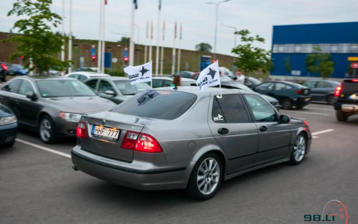 Saab ir Volvo klubų susitikimas Vilniuje/vytophoto.com nuotrauka