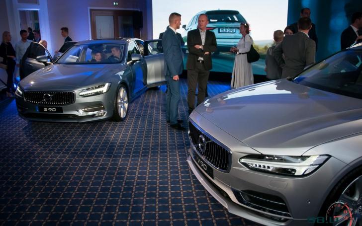 Volvo S90 ir Volvo V90 pristatymas/Vytauto Pilkausko nuotrauka