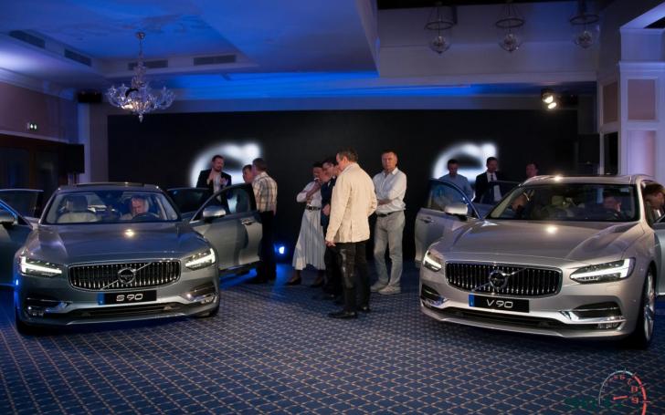 Volvo S90 ir Volvo V90 pristatymas/Vytauto Pilkausko nuotrauka