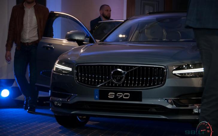 Volvo S90 ir Volvo V90 pristatymas/Vytauto Pilkausko nuotrauka