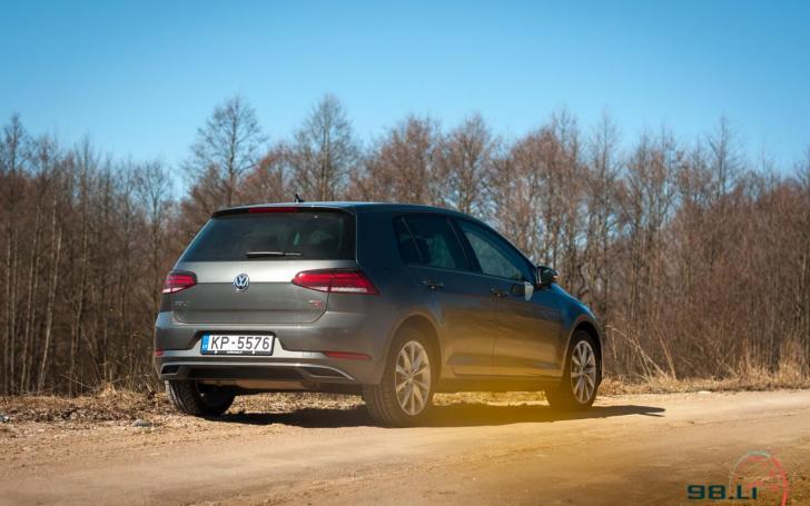 Atnaujintas septintos kartos VW Golf/Vytauto Pilkausko nuotrauka