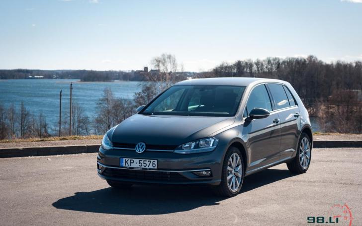 Atnaujintas septintos kartos VW Golf/Vytauto Pilkausko nuotrauka