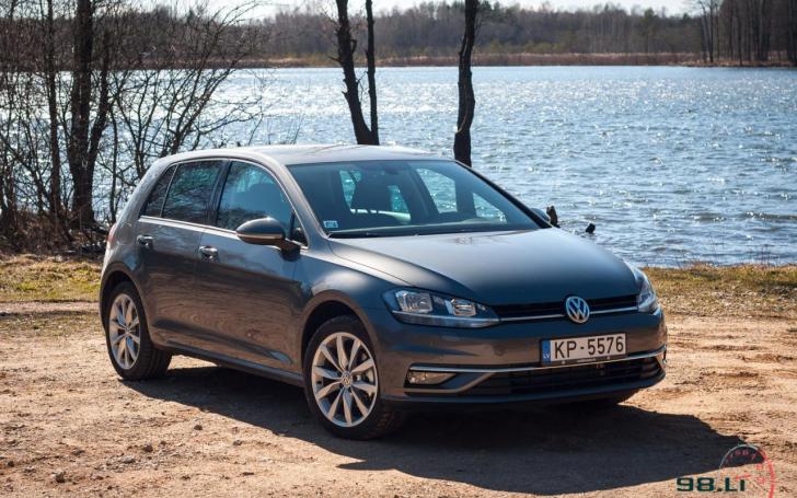 Atnaujintas septintos kartos VW Golf/Vytauto Pilkausko nuotrauka
