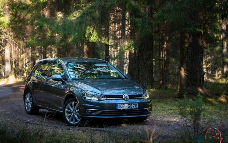 Atnaujintas septintos kartos VW Golf/Vytauto Pilkausko nuotrauka