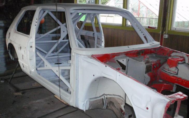 Automobilis nugruntuotas/Asmeninio archyvo nuotrauka