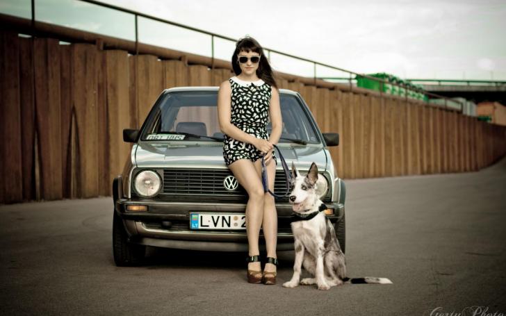 Eglė ir VW Golf Mk2/GertyPhoto nuotrauka
