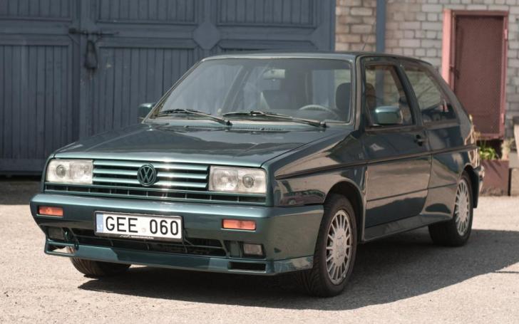 Volkswagen Rallye Golf G60/Vytauto Pilkausko nuotrauka