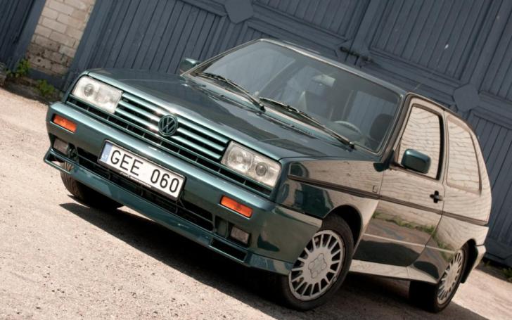 Volkswagen Rallye Golf G60/Vytauto Pilkausko nuotrauka
