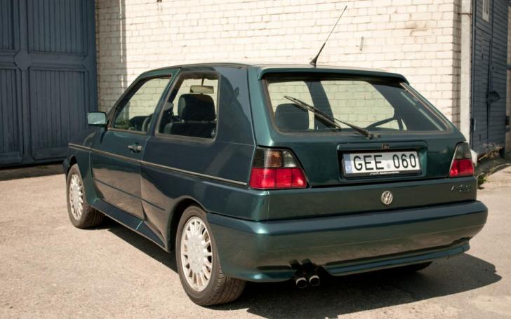 Volkswagen Rallye Golf G60/Vytauto Pilkausko nuotrauka