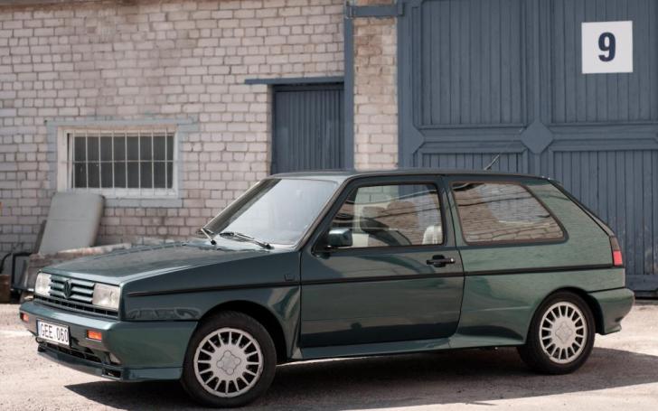 Volkswagen Rallye Golf G60/Vytauto Pilkausko nuotrauka