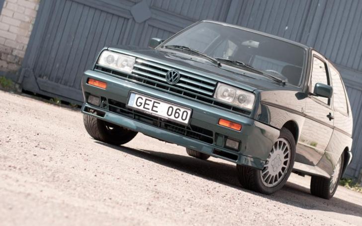 Volkswagen Rallye Golf G60/Vytauto Pilkausko nuotrauka