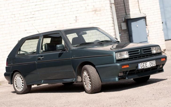 Volkswagen Rallye Golf G60/Vytauto Pilkausko nuotrauka