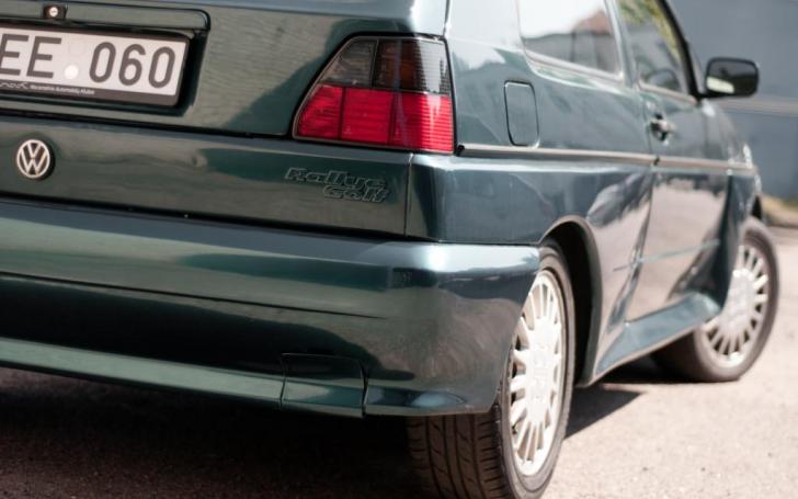 Volkswagen Rallye Golf G60/Vytauto Pilkausko nuotrauka