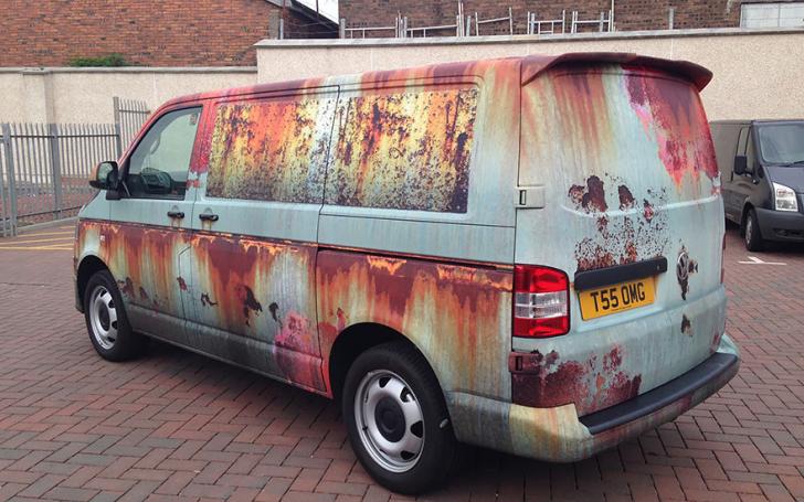 VW T5/Clyde wraps nuotrauka