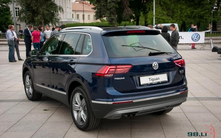 VW Tiguan/Vytauto Pilkausko nuotrauka