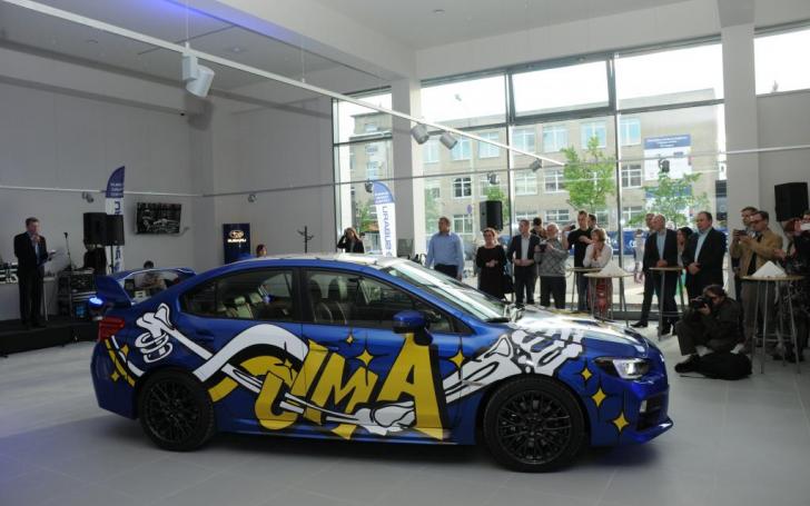 Subaru WRX STI pristatymas/Vytauto Pilkausko nuotrauka