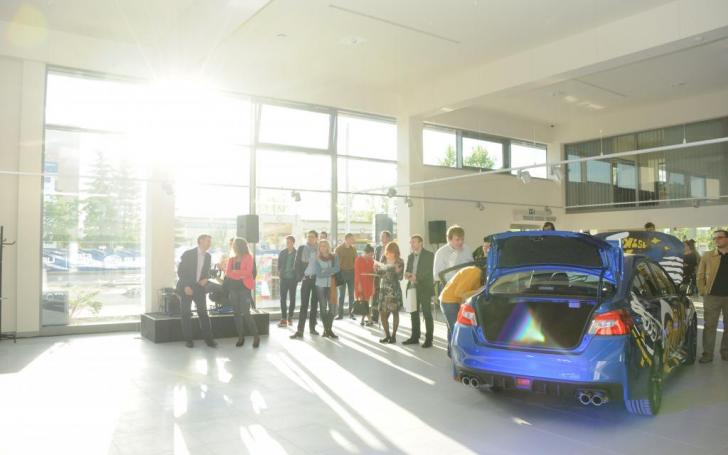Subaru WRX STI pristatymas/Vytauto Pilkausko nuotrauka