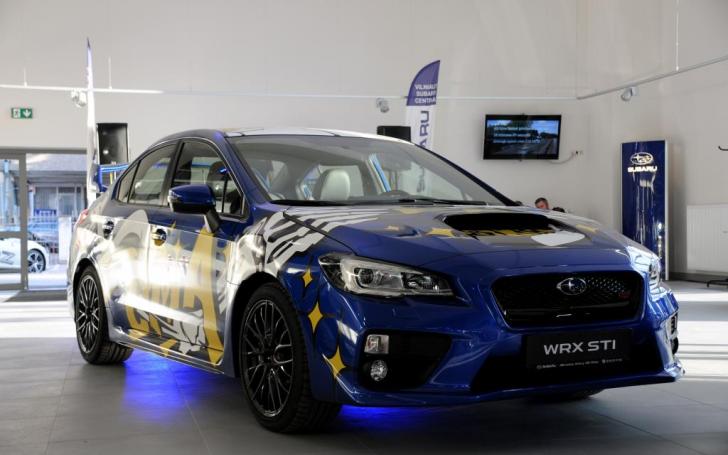 Subaru WRX STI pristatymas/Vytauto Pilkausko nuotrauka