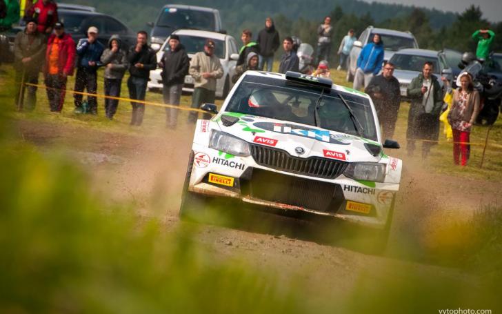 Kalle Rovanpera/Vytauto Pilkausko nuotrauka
